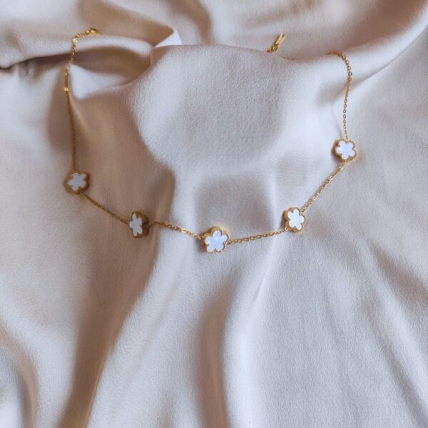 Collier "Fanny" Blanc – Image 2