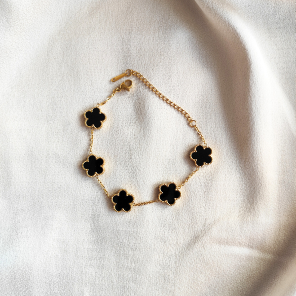 Bracelet "Fanny" noir